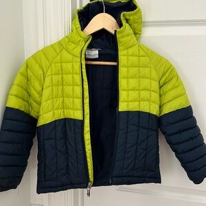 Columbia kids winter coat, lightweight, size XS, 6-7